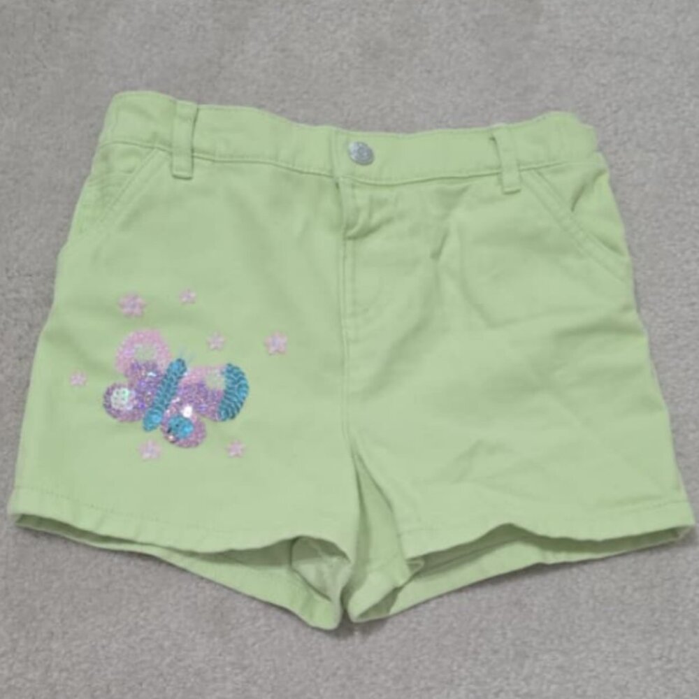 Tu Pale Denim‎ Crochet Pocket Shorts  (NWoT) (5-6yrs)